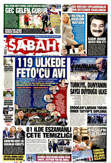 SABAH 27 Haziran 2026 gazete manşeti