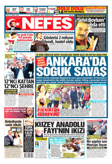 NEFES 27 Haziran 2026 gazete manşeti