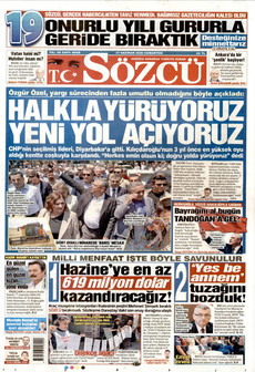 SÖZCÜ 27 Haziran 2026 gazete manşeti