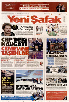 YENİ ŞAFAK 27 Haziran 2026 gazete manşeti