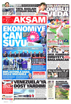 AKŞAM 27 Haziran 2026 gazete manşeti