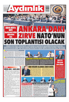 AYDINLIK GAZETESİ 27 Haziran 2026 gazete manşeti