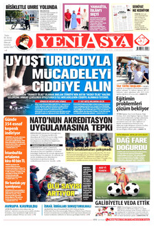 YENİ ASYA 27 Haziran 2026 gazete manşeti