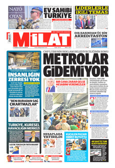 MİLAT 6 Temmuz 2026 gazete manşeti