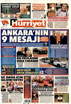 HÜRRİYET 7 Temmuz 2026 gazete manşeti