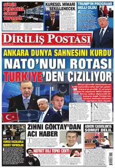 DİRİLİŞ POSTASI 7 Temmuz 2026 gazete manşeti