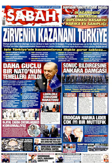 SABAH 9 Temmuz 2026 gazete manşeti