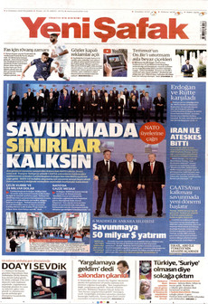YENİ ŞAFAK 9 Temmuz 2026 gazete manşeti