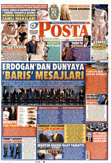 POSTA 9 Temmuz 2026 gazete manşeti