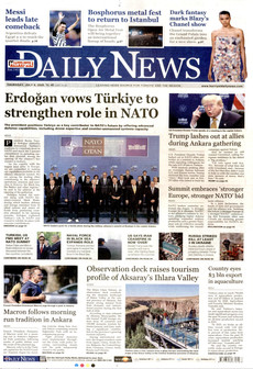 HÜRRİYET DAİLY NEWS 9 Temmuz 2026 gazete manşeti