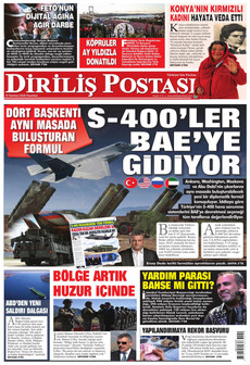 DİRİLİŞ POSTASI 13 Temmuz 2026 gazete manşeti