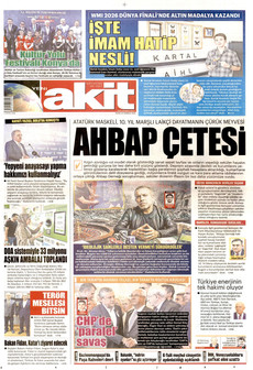 YENİ AKİT 19 Temmuz 2026 gazete manşeti