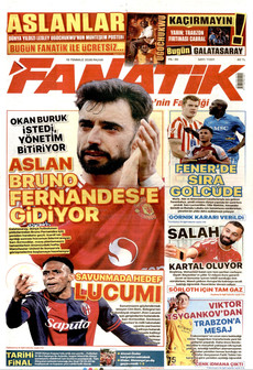 FANATİK 19 Temmuz 2026 gazete manşeti