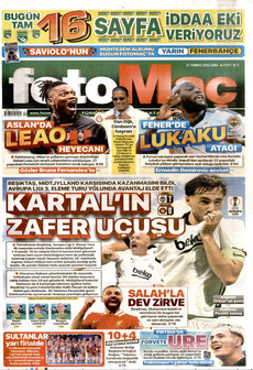 FOTOMAÇ 24 Temmuz 2026 gazete manşeti
