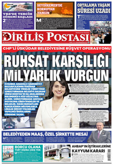 DİRİLİŞ POSTASI 30 Temmuz 2026 gazete manşeti