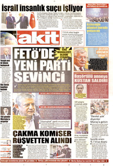 YENİ AKİT 31 Temmuz 2026 gazete manşeti