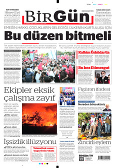 BİRGÜN 31 Temmuz 2026 gazete manşeti