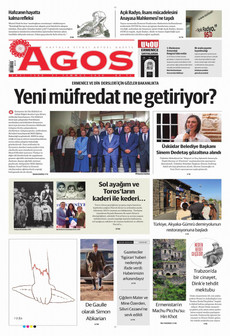 AGOS 31 Temmuz 2026 gazete manşeti