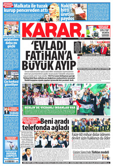 KARAR 3 Ağustos 2026 gazete manşeti