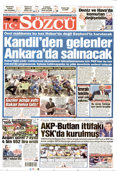 SÖZCÜ 4 Ağustos 2026 gazete manşeti