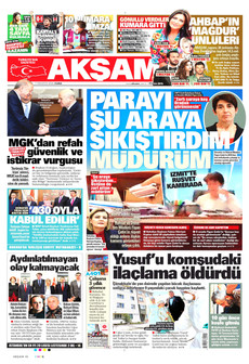 AKŞAM 7 Ağustos 2026 gazete manşeti