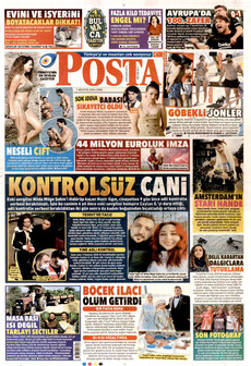 POSTA 7 Ağustos 2026 gazete manşeti
