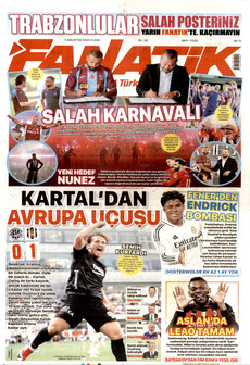 FANATİK 7 Ağustos 2026 gazete manşeti