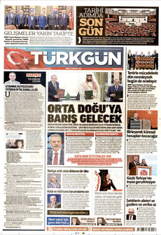TÜRKGÜN 10 Ağustos 2026 gazete manşeti