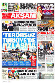 AKŞAM 11 Ağustos 2026 gazete manşeti