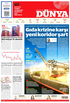 DÜNYA 11 Ağustos 2026 gazete manşeti