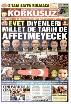 KORKUSUZ 11 Ağustos 2026 gazete manşeti