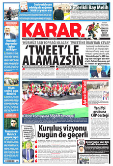 KARAR 16 Ağustos 2026 gazete manşeti