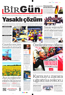 BİRGÜN 12 Ağustos 2026 gazete manşeti
