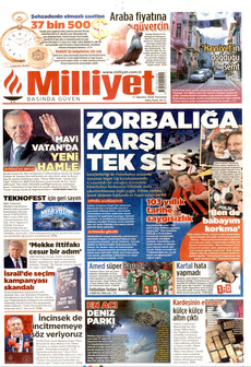 MİLLİYET 17 Ağustos 2026 gazete manşeti
