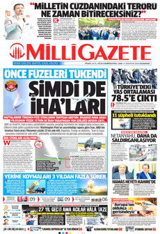 MİLLİ GAZETE 17 Ağustos 2026 gazete manşeti