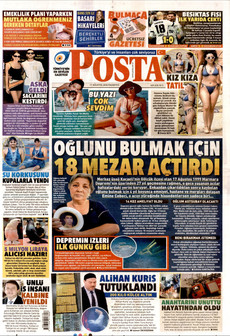 POSTA 17 Ağustos 2026 gazete manşeti