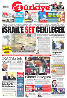 TÜRKİYE GAZETESİ 20 Ağustos 2026 gazete manşeti