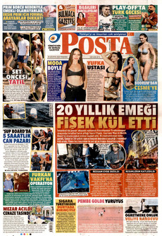 POSTA 20 Ağustos 2026 gazete manşeti
