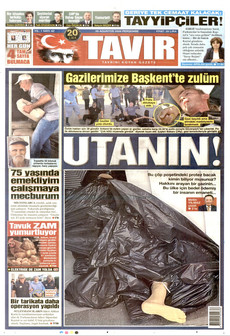 TAVIR GAZETESİ 20 Ağustos 2026 gazete manşeti