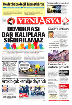 YENİ ASYA 21 Ağustos 2026 gazete manşeti
