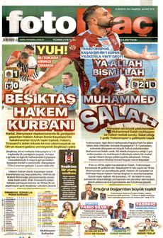 FOTOMAÇ 24 Ağustos 2026 gazete manşeti