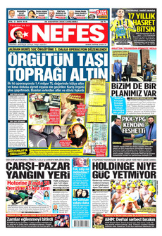 NEFES 26 Ağustos 2026 Gazete Manşeti Küçük