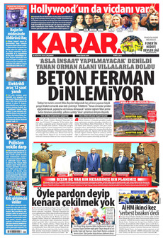 KARAR 26 Ağustos 2026 Gazete Manşeti Küçük