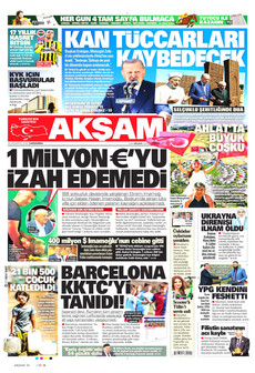 AKŞAM 26 Ağustos 2026 Gazete Manşeti Küçük
