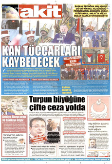 YENİ AKİT 26 Ağustos 2026 Gazete Manşeti Küçük