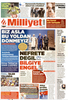 MİLLİYET 26 Ağustos 2026 Gazete Manşeti Küçük