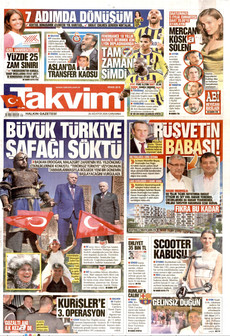 TAKVİM 26 Ağustos 2026 Gazete Manşeti Küçük