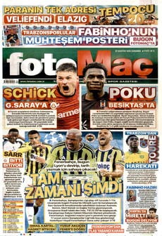 FOTOMAÇ 26 Ağustos 2026 Gazete Manşeti Küçük