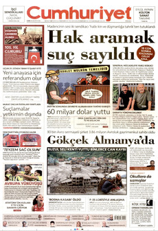 CUMHURİYET 28 Ağustos 2026 Gazete Manşeti Küçük