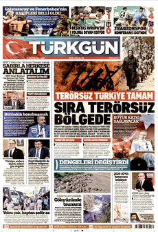 TÜRKGÜN 28 Ağustos 2026 Gazete Manşeti Küçük